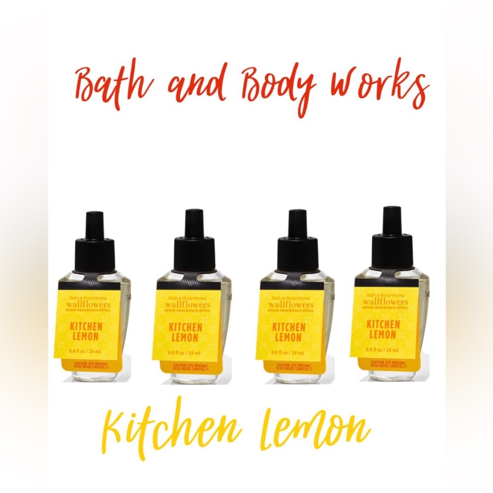 Bath and Body Works Kitchen Lemon Wallflowers Fragrance Refill